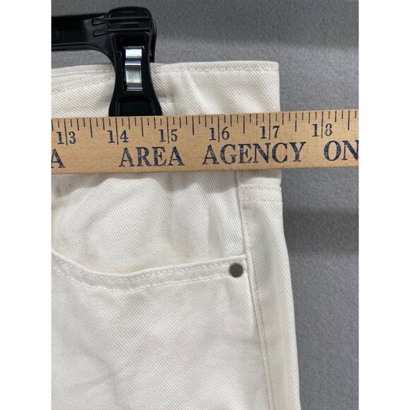 NWT AFRM Jeans Womens Sz 28 Luisa Distressed High Rise Ankle Crop Skinny - Picture 5 of 15